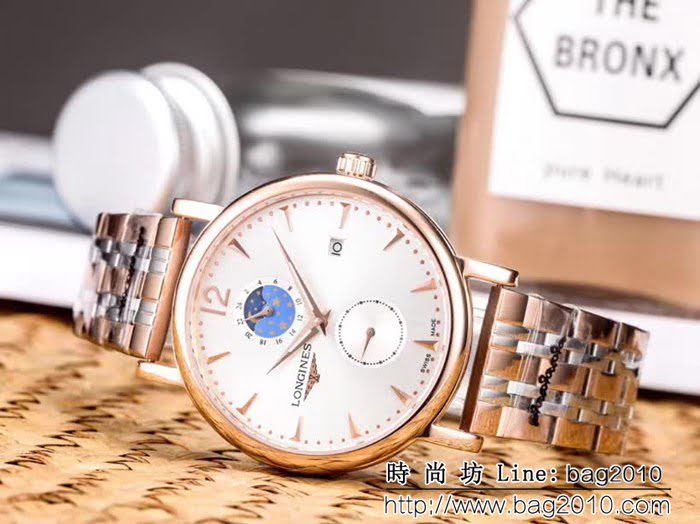 LONGINES浪琴 四針分離 精品男士腕表 WSS0978